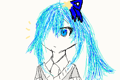 ざこめもで初めて描いたです