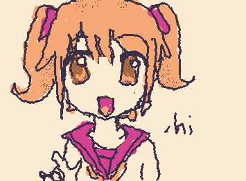 Osana from yandere sim hate limited colors </3