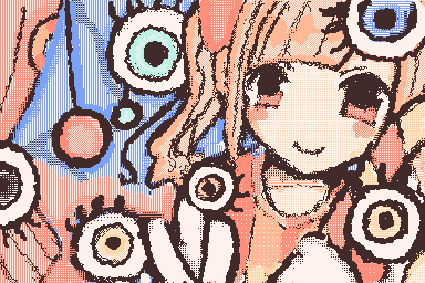 きゃりーぱみゅぱみゅさんの「PON PON PON」という曲を描いてみました!
個人的に珍しく自信作