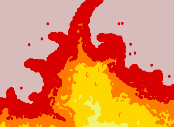 Fire :3 im working on another drawing of flame rn but as you can see from the first one theres a lot of detail,,,, will be done soon :3