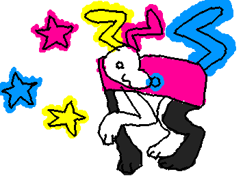 Another doodle of Abstract from baw because i love it