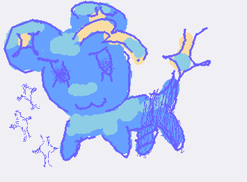 my VERY beautiful ace attorney x pokemon mashup