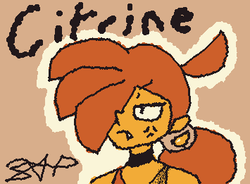 A sour gal named Citrine 💛🧡