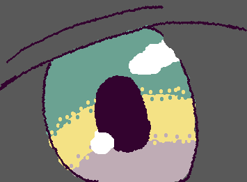Spring Colors in an eye