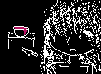 "Heyyyyy so you're not gonna force me to drink the blood of my dead boyfriend because of cult reasons are you..?"

OC LOREEEEE!!!