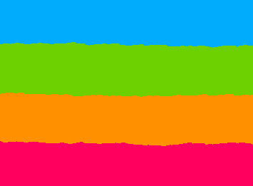 Panromantic Flag 🩵💚🧡❤️ Requested by pr1me_soup -o-