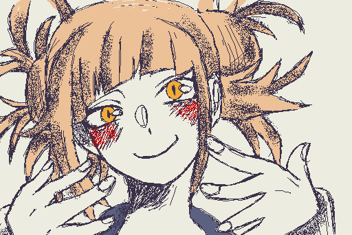 I drew Himiko Toga from MHA!