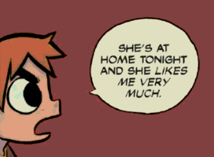 (SPOILERS FOR SCOTT PILGRIM)
ive been thinking about this specific panel from scott pilgrim, I love seeing it whenever I read it
reminds me of my luv ^///^