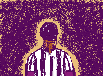 Professional Women's Hockey League inspired ref art I made cos I love the fact that their armbands are purple. It's so cool guys I love the PWHL!!!