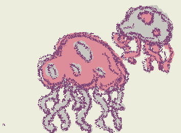 floaty mushy jellies!!!!!