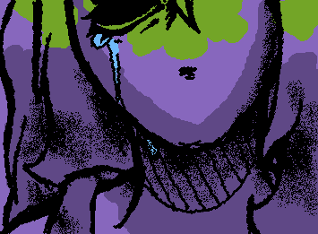 Oc art! (Aurora) Sorry if the stuff I’ve been drawing is gloomy, I just like trying the different colors and that’s just what comes from it