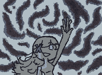 "The storm's almost here~"
I finally got to draw my crossfire bullet rain oc, Lilykin, after a long time. ^-^