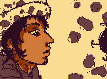 I really hate to draw in my laptop...But i like Law::wp-bonk::