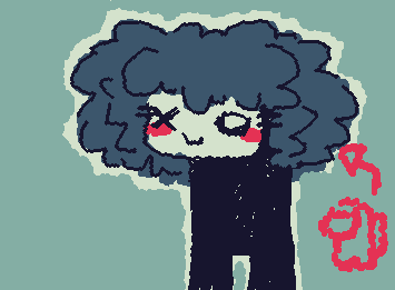 i drew my chibi- i have no idea what to draw..ToT