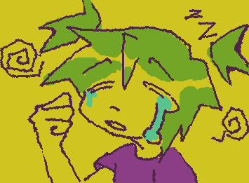 guys Buffy came backk 🥹 anyways this is her as a lil kid! she hated being woken up from her nap :/ tbh me too