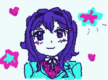 Cute YURI from DDLC!