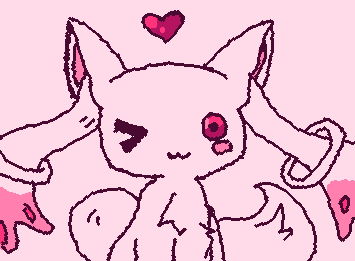 Sign Kyubey's contract (I'll gonna blend him).