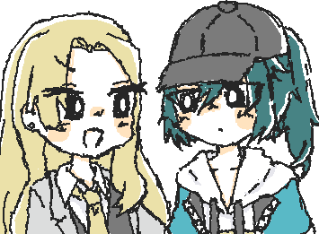 ほのぐらしの庭より
リンちゃんとトバリちゃんでございます!
ぐ腐腐… 百合ってやつですなぁあああ❣
ほのぐらしで一番好きなペアです…♡
上手くかけてよかったノダ