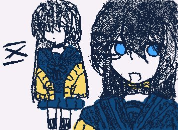 クソ雑ですが代理資料です。セーラ服にカーディガンです。ヘアピンとメッシュ忘れないで、、