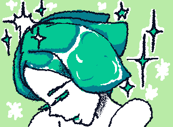 Gem Head. HnK fanart. 

Phosphophyllite, your precious color glows brilliantly like the western shallows.