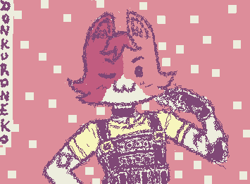 Cate michi fanart (puedes ver el speedpaint en mi tiktok: donkuroneko)