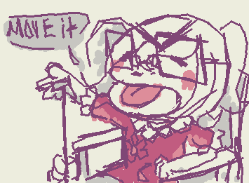 granny puppet'  yayaya