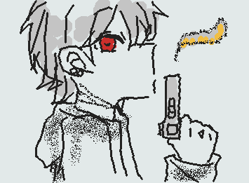 俺、銃を黒に出来なかった。悔しい、色を自由に変えることを習得。なんとか髪色を作ることが出来た