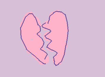 MEIさんごめんなさい割れたハートを書いて公開したはずが、出ていませんでしたすみません