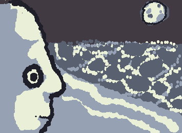 in the ocean beyond me