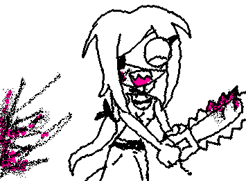 ello lads here's my oc chainsawing air 4 yall