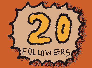 TY SO MUCH FOR 20 FOLLOWERS! I <3 YOU ALL!