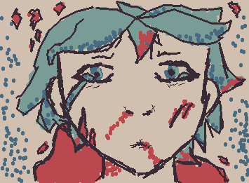 Just practicing my gore (may or may not be Scott vengeful husband au)