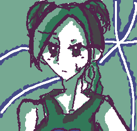 由花子描くつもりが徐倫描いちゃった☆(？)