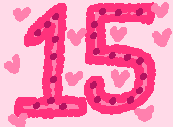 Thanks for the big 15! Love all you followers!
Comment you fave food so I can draw it for you!!! ::wp-blaze::
