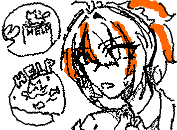 猫苦手の朱鳶さんの元には猫の依頼が多い🐈　zzz