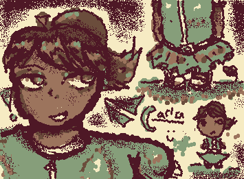 Carla - Kindergarten 2/3 again. she's so awesome, yayyy