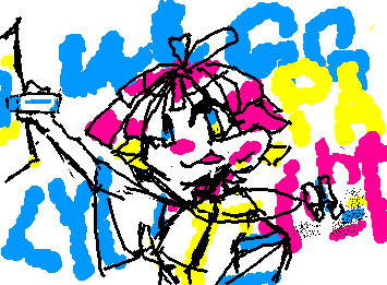 ウィギリーペイントの擬人化！！　してみた他にも擬人化して欲しいアプリがあれば言ってね！！！