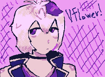I drew Vflower! @yangpa (srry for making them chopped lol)