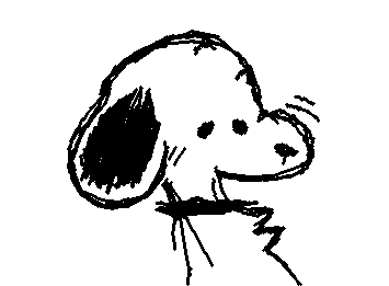 SNOOPYYYY my drawing so peakk XD