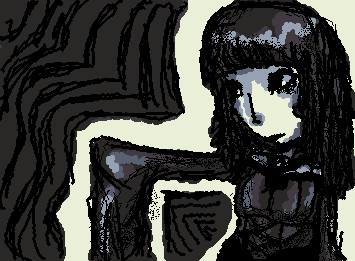 trying to make a gothic girl ♠🖤🧛‍♀️