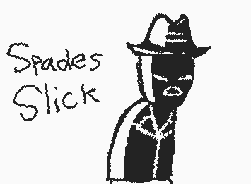 Spades Slick from Homestuck! Thank you @rebecca the longed4u fan ! <33