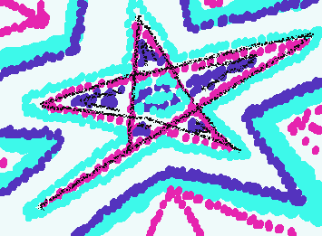 Neon star