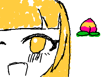 🌈🍑の🍫彡描いてみました‼️帰ったらもっかい描く‼️