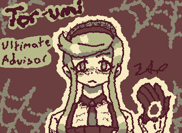 This is the third time I'm drawing Tori as a different Danganronpa character...holy identity crisis (Tori + Kirumi, DDLC x DRV3)