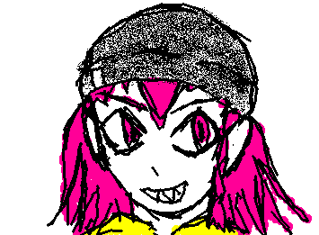 muscle memory kicking in. i love kazuichi. i'll draw him better when i get home instead of using my school laptop and finger (my pen that comes with it doesnt w