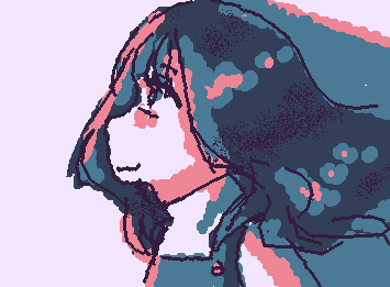 横顔