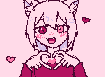 @Hanausa さんのocで梨良ちゃん描けました!描かせてくれてありがとうございました!
