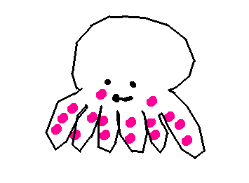 たこ？かいてみた