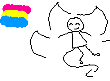 Happy pride month to all you GAY people, I am pan I love women, men and everyone else<3