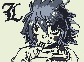 L from Death note :P